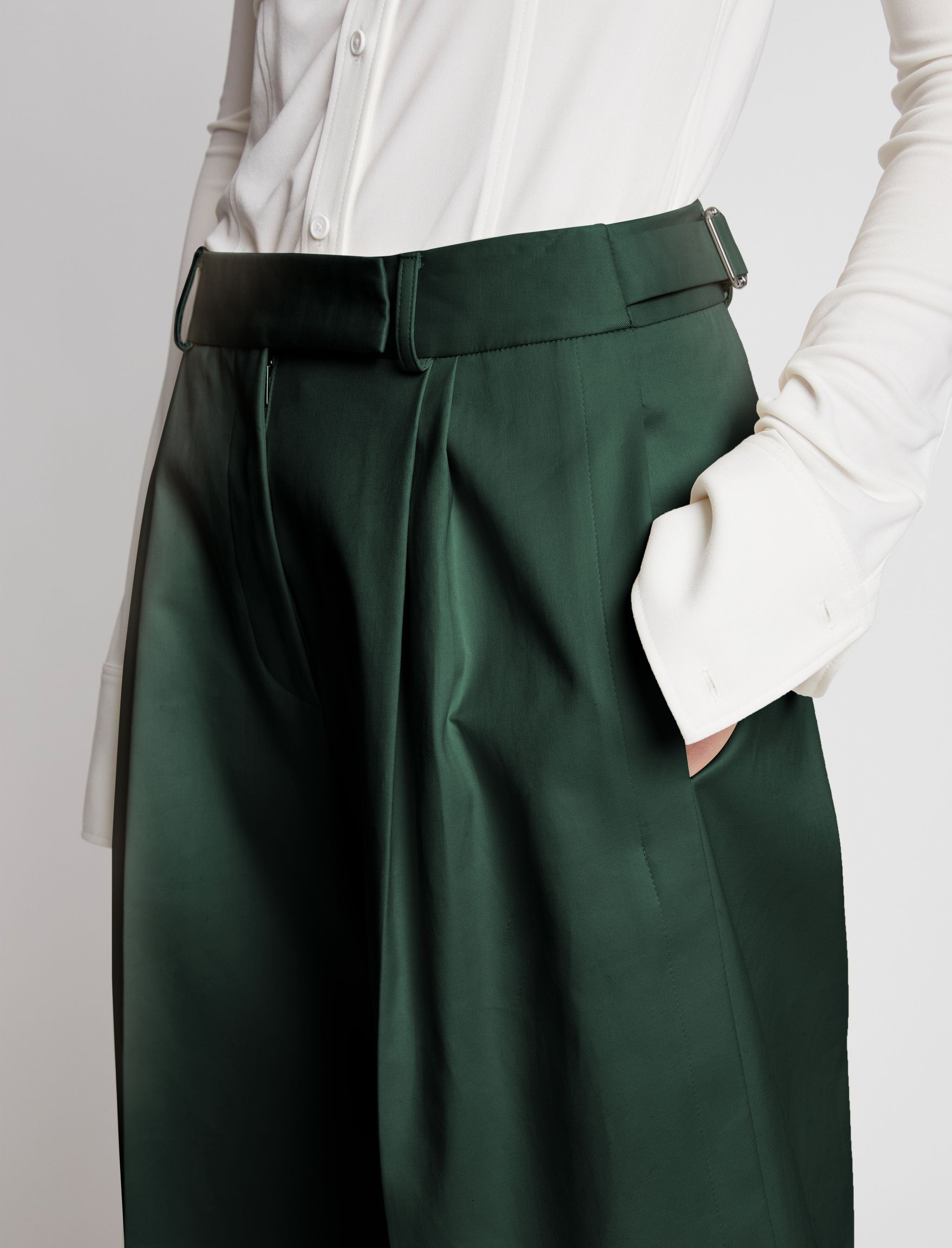 Cotton Gabardine Pants - 2