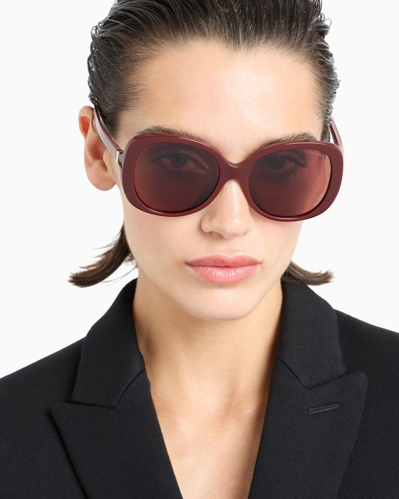 GIORGIO ARMANI WOMEN’S ROUND SUNGLASSES outlook