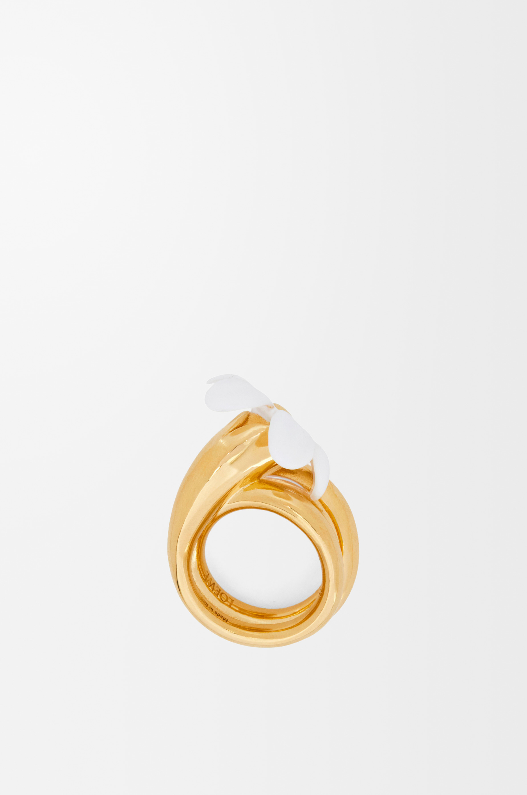 Flor ring in sterling silver and enamel - 4