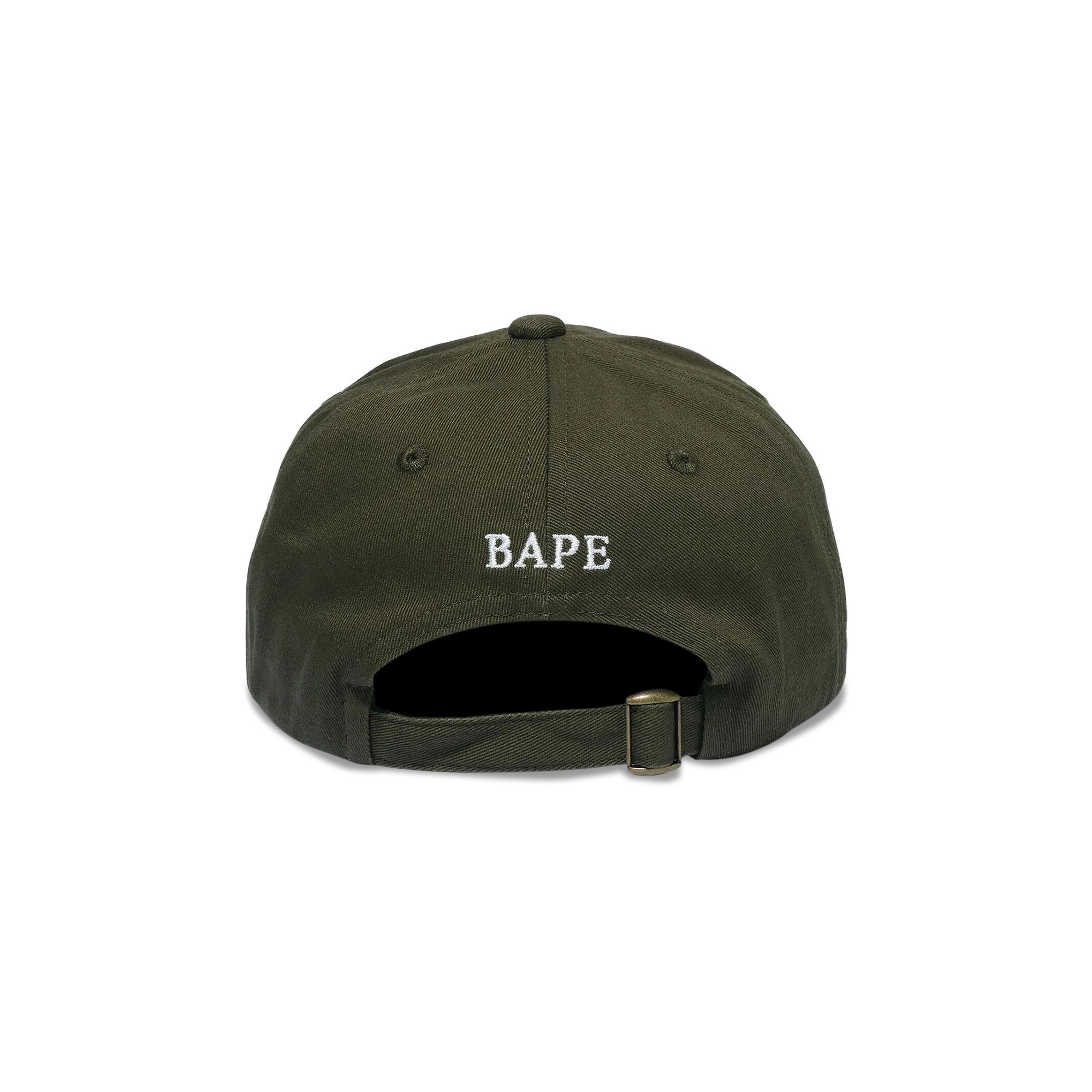 BAPE Ape Head Panel Cap 'Olive Drab' - 3