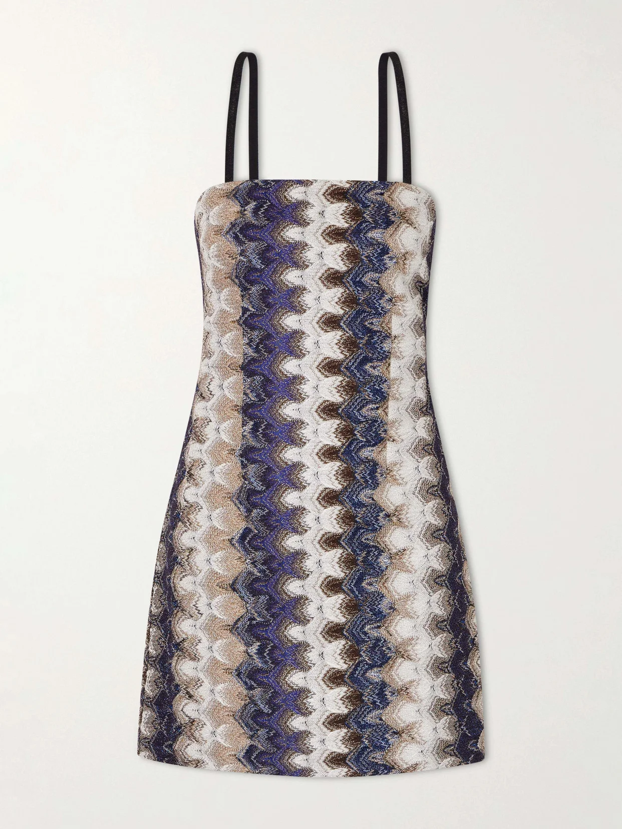 Crochet- Knit Mini Dress - 1