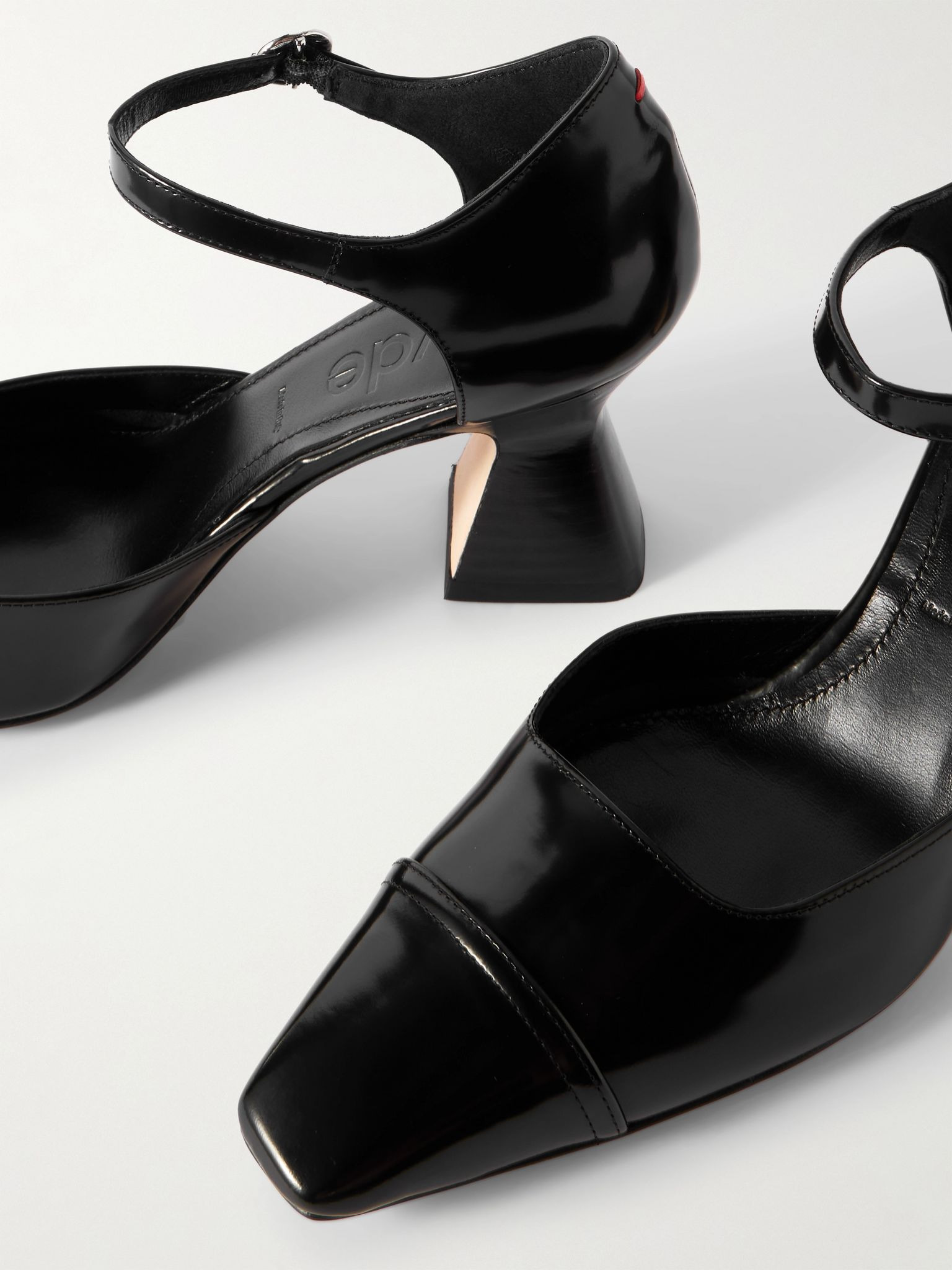 Francine leather pumps Black - 4