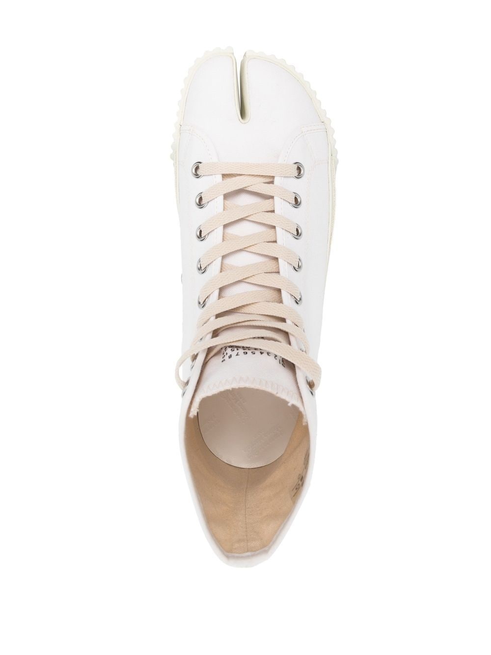 Tabi-toe high-top sneakers - 4