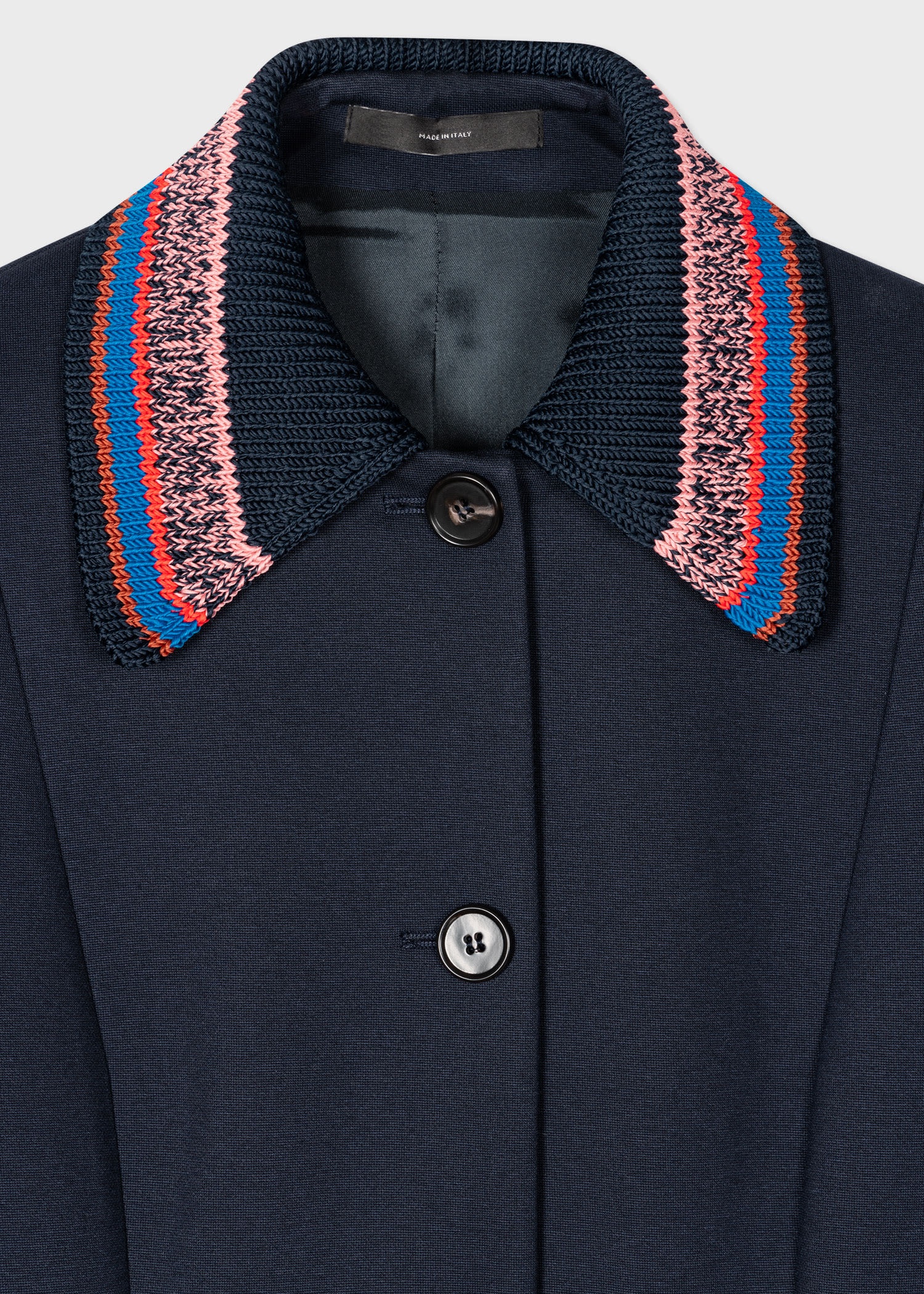 Navy Milano Jersey Jacket - 2