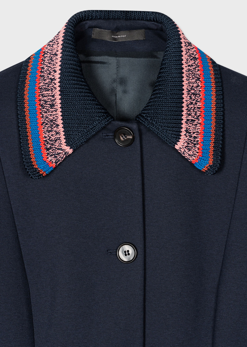 Paul Smith Navy Milano Jersey Jacket outlook