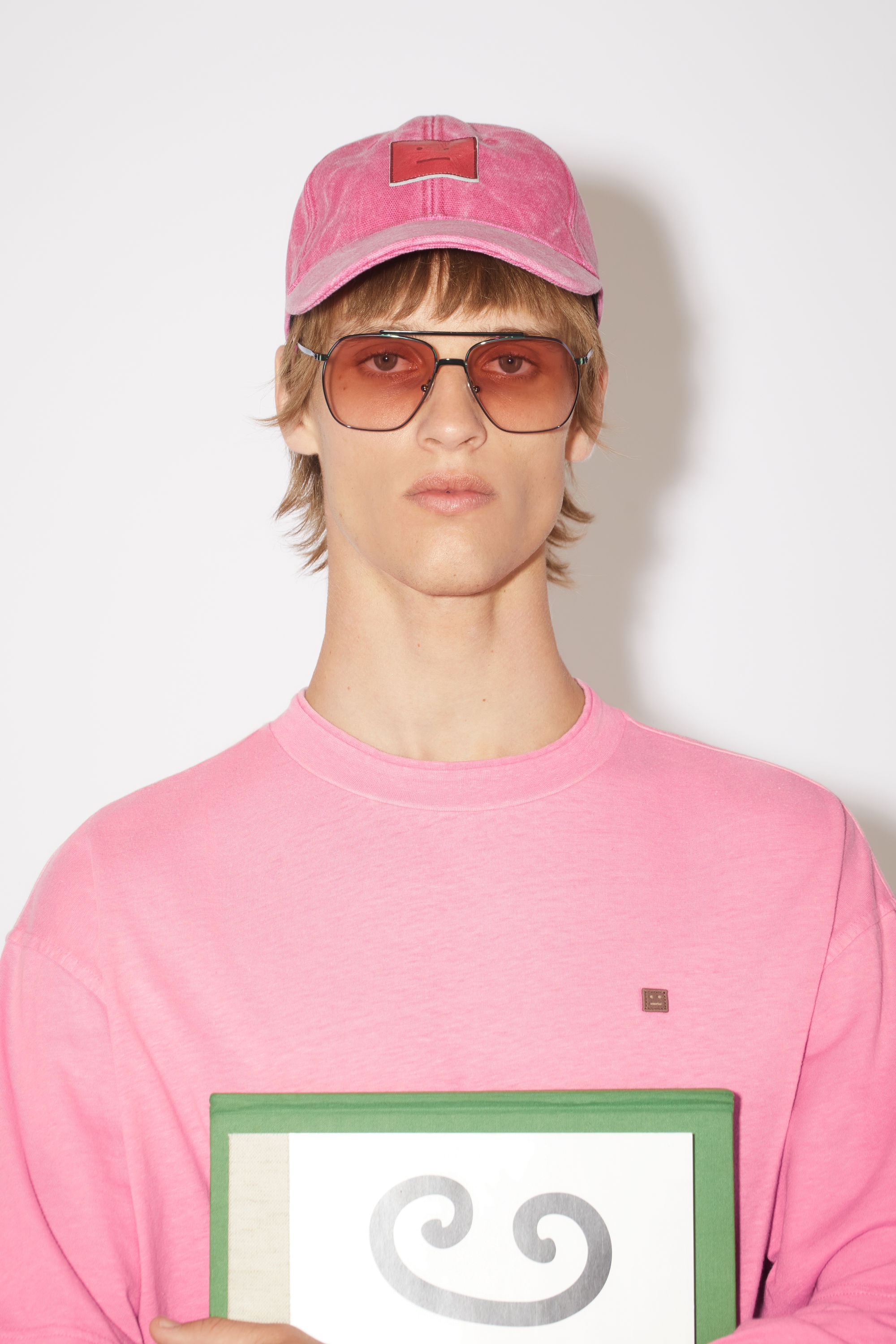 Layered t-shirt - Bubblegum pink - 4