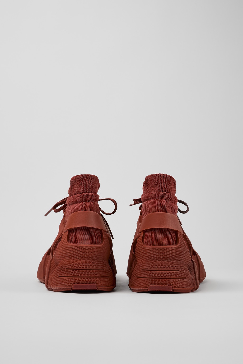 Red Synthetic Sneaker - 3