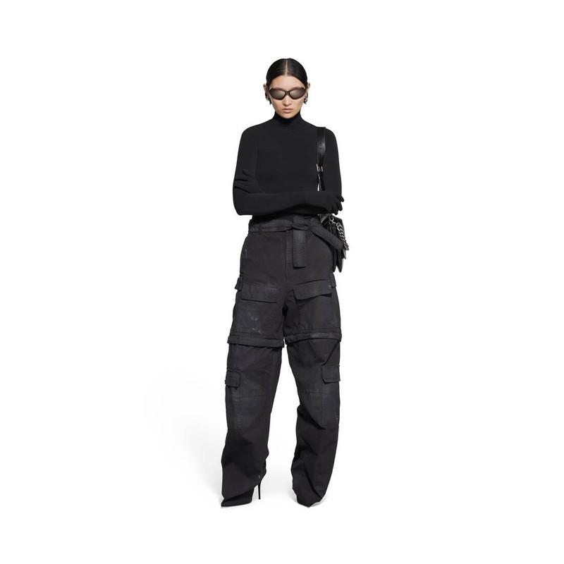 BALENCIAGA Women's Gloves Sweater in Black outlook