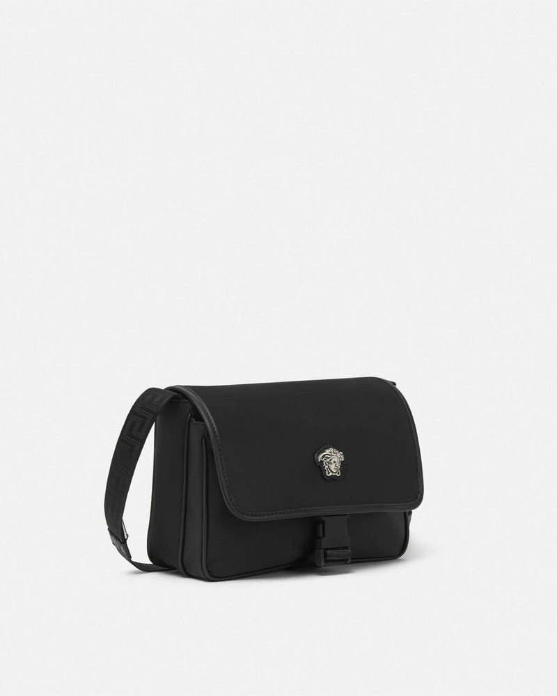VERSACE La Medusa Nylon Messenger Bag outlook