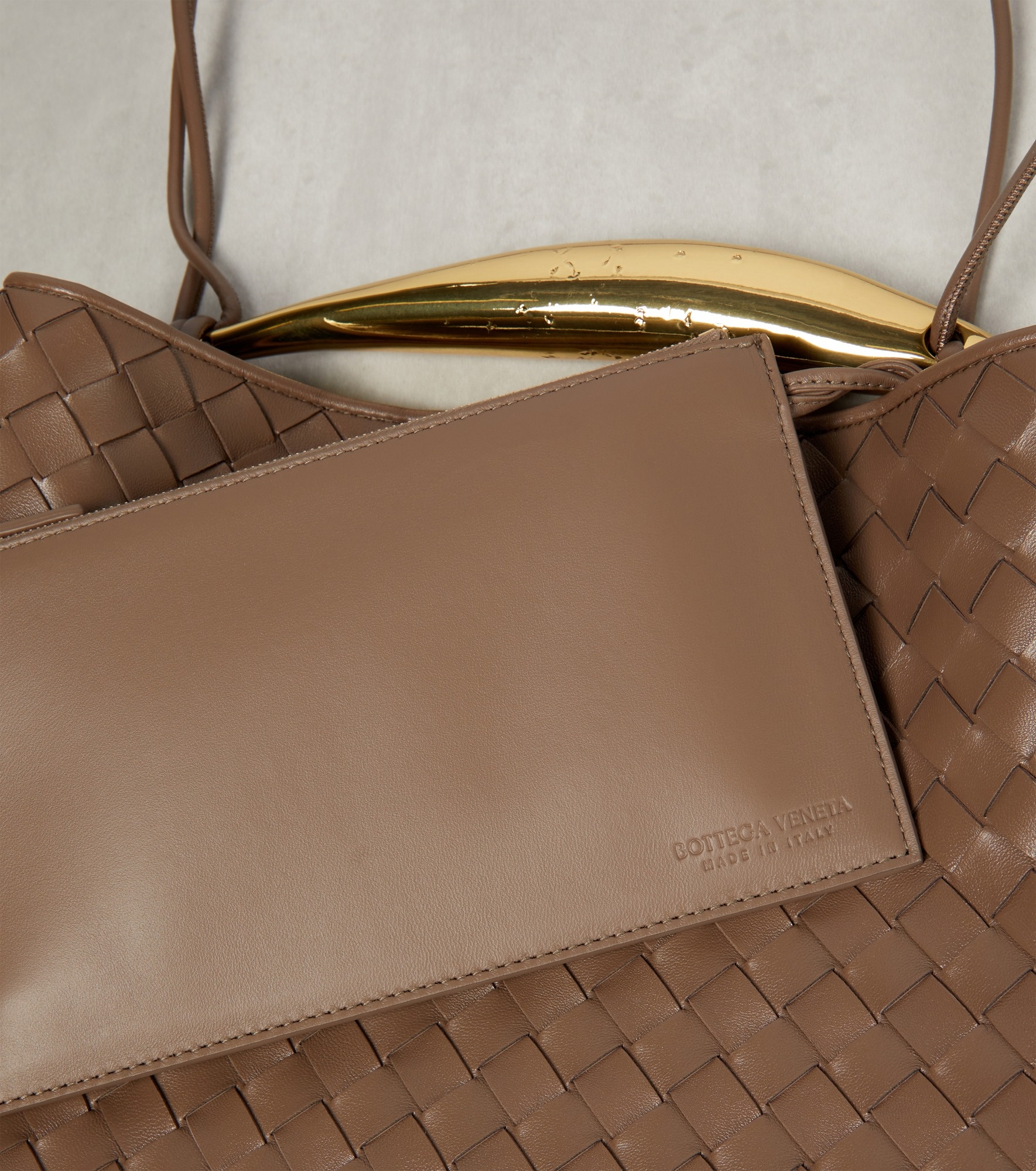 Sardine Medium leather tote bag - 6