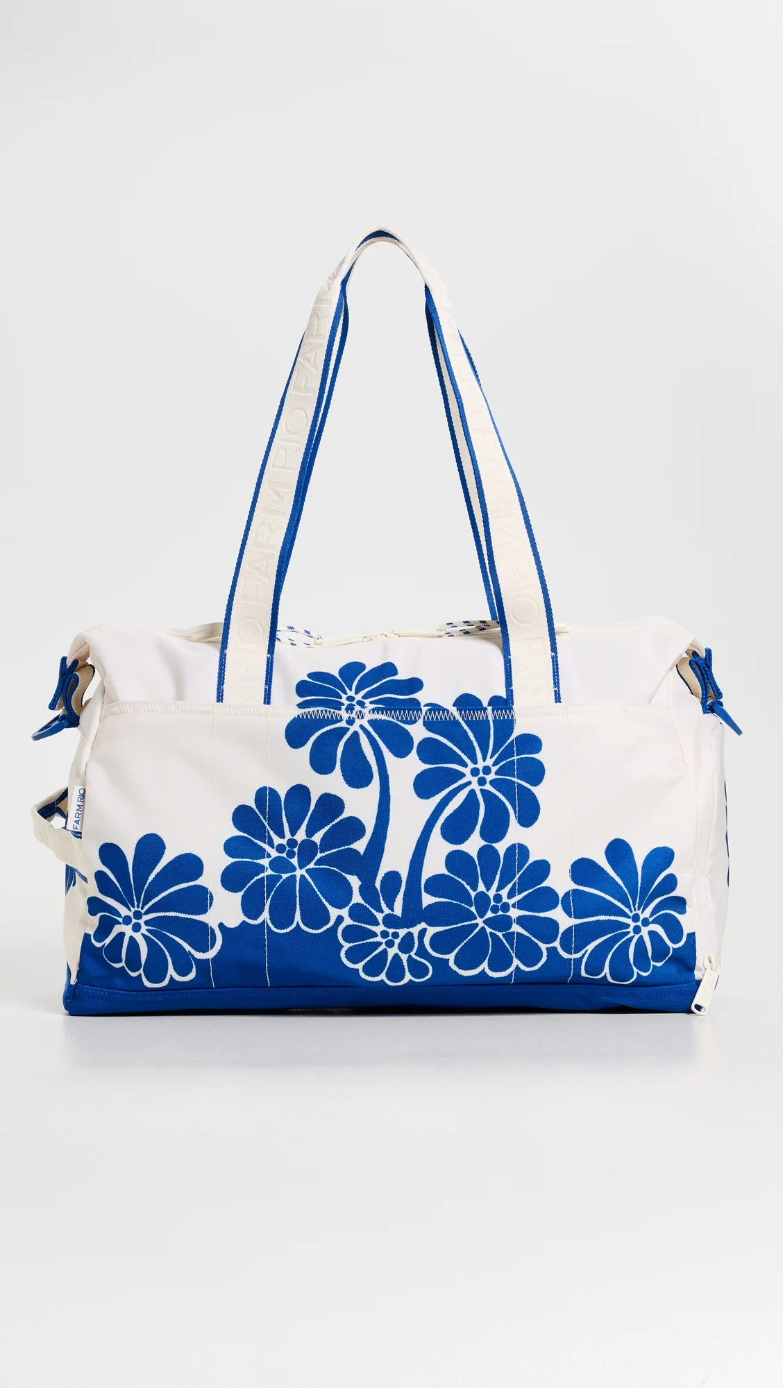 Blue Flower Duffel - 1