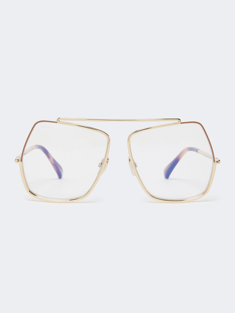 ELSAV Square metallic sunglasses - GOLD 1