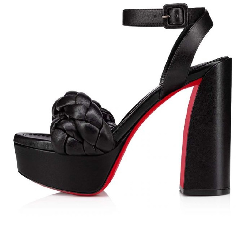 Christian Louboutin Movida Brio BLACK/LIN BLACK outlook