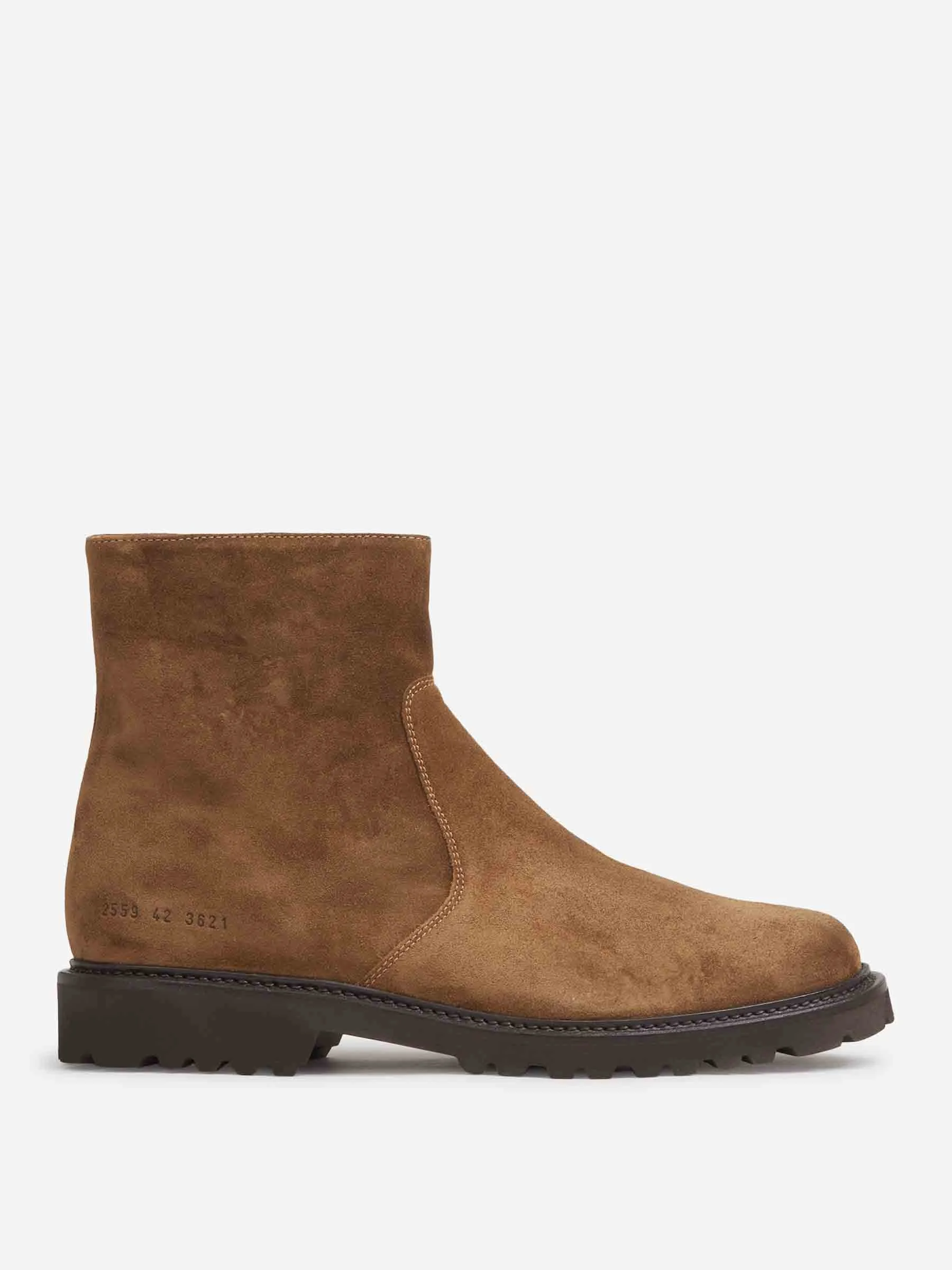 SUEDE ANKLE BOOTS - 1
