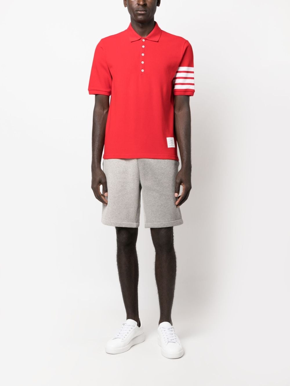 4-Bar Stripe 2003-print polo shirt - 2