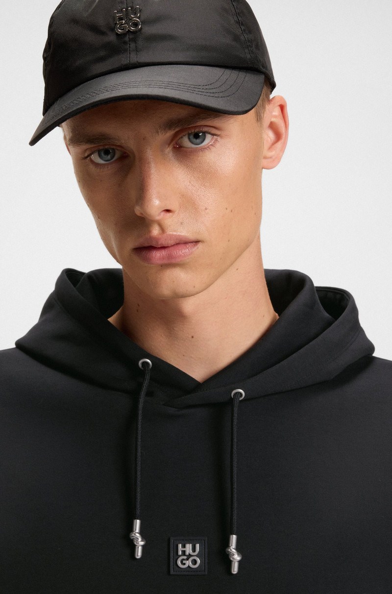HOODIE WITH STACKED LOGO 3