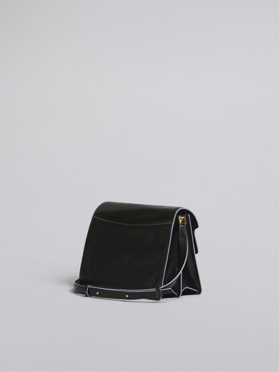 Marni TRUNK SOFT LARGE BAG IN BLACK LEATHER outlook