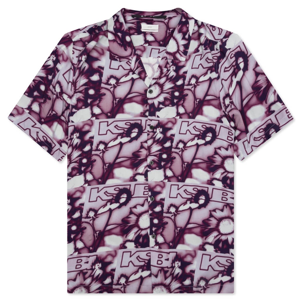 UV FLOWER RESORT S/S SHIRT - ULTRA - 1