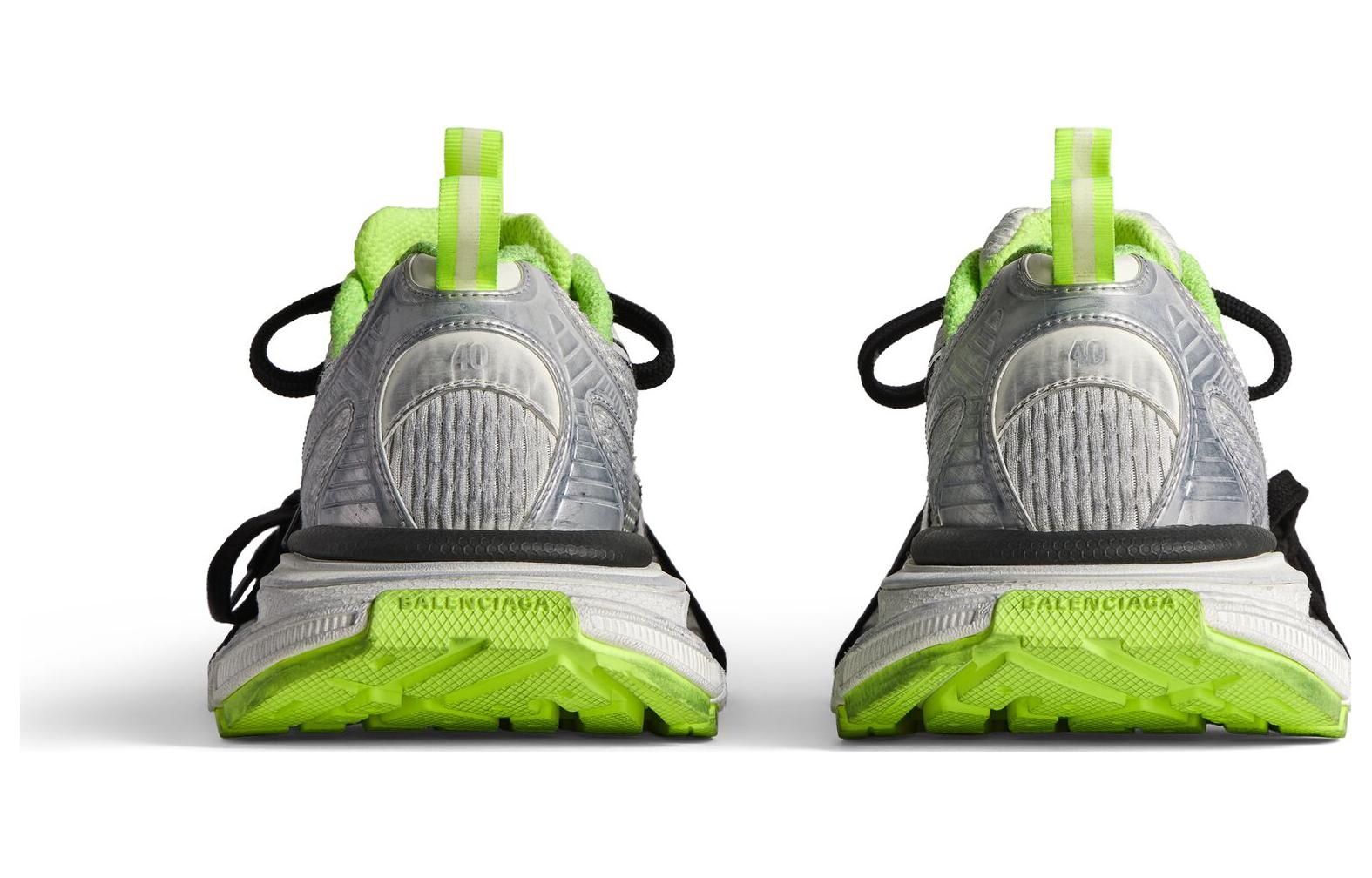 Balenciaga 3XL Sneakers 'Grey Black Green Mesh and Polyurethane' 734734W3XL69031 - 5