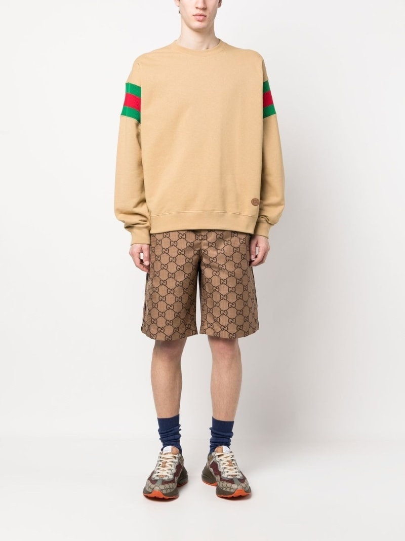 GUCCI all-over GG-print shorts outlook