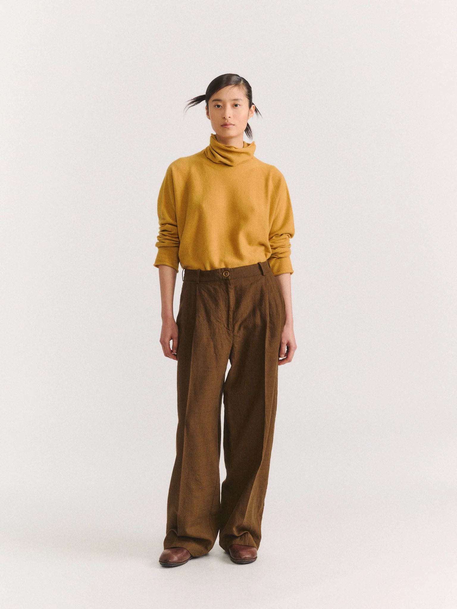 SIENNA PANT - WASHED WOOL - AS IS - 1