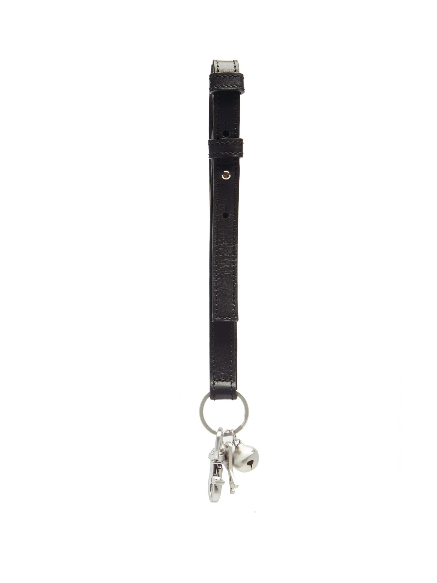 Leather-strap Ami de Coeur key ring - 3