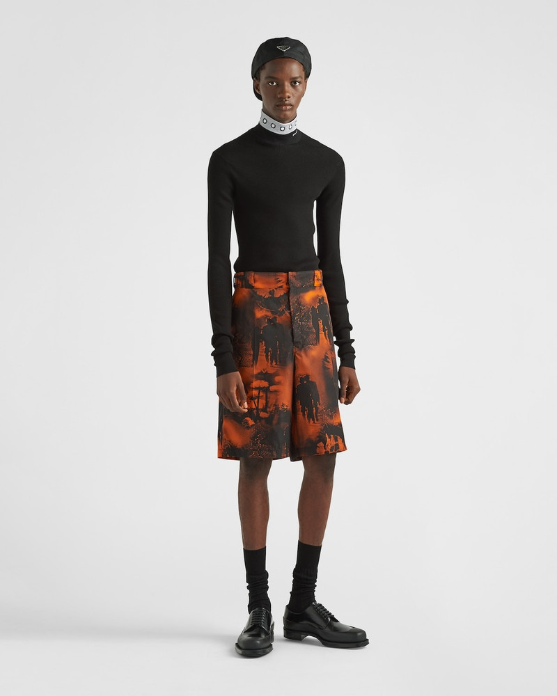 Prada Re-Nylon Bermudas outlook