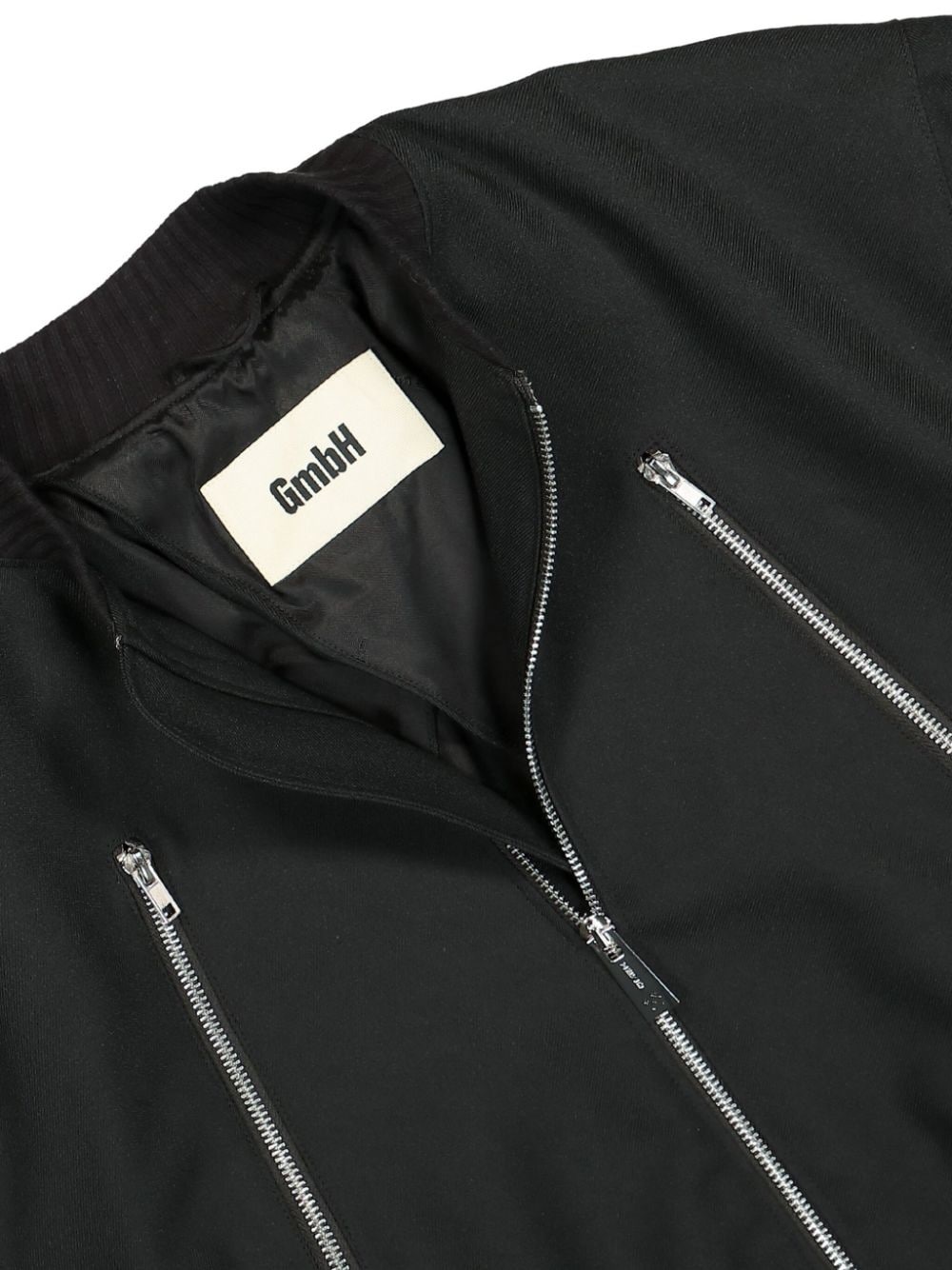 cape-design blouson jacket - 3