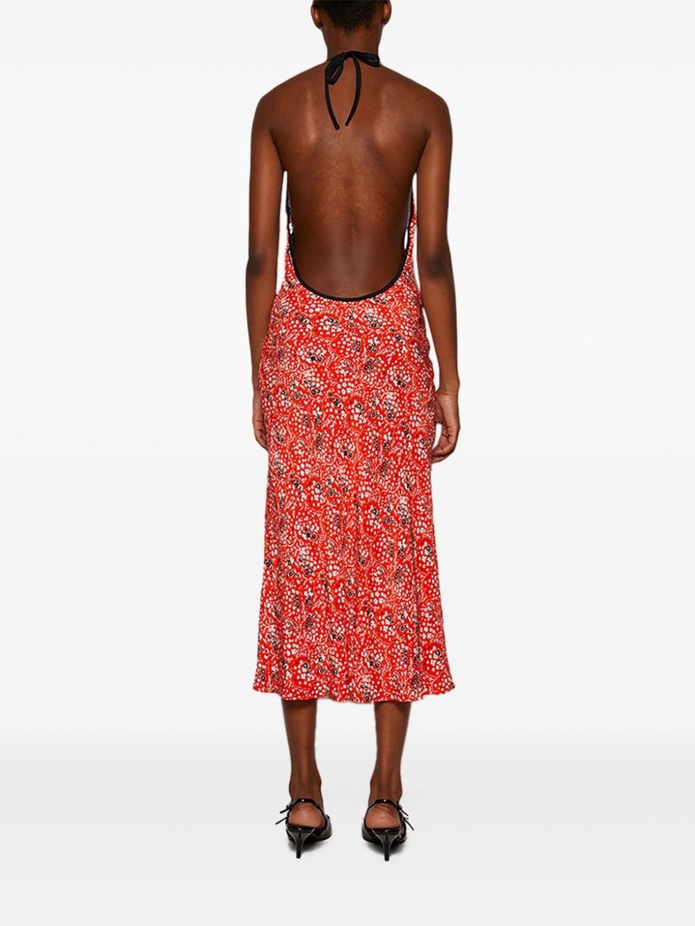 floral-print maxi dress - 5
