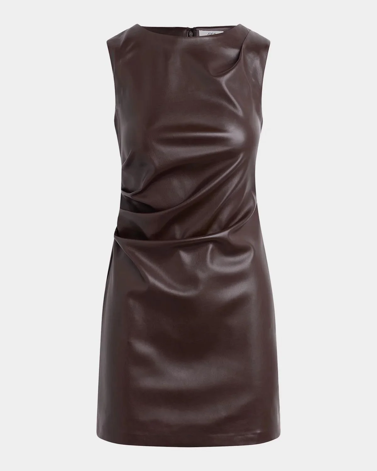 The Meg Faux Leather Minidress - 1