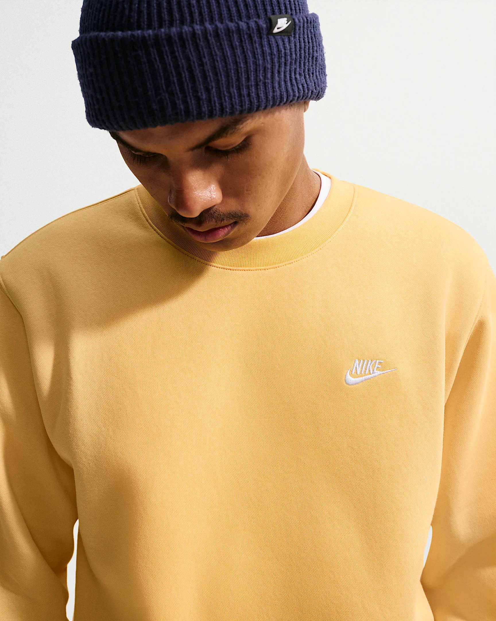 Nike Club Men's Fleece Crew - 1