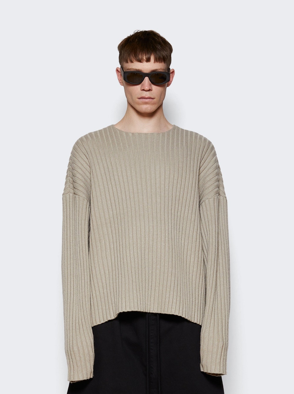 Raw Neck Sweater Seal - 3