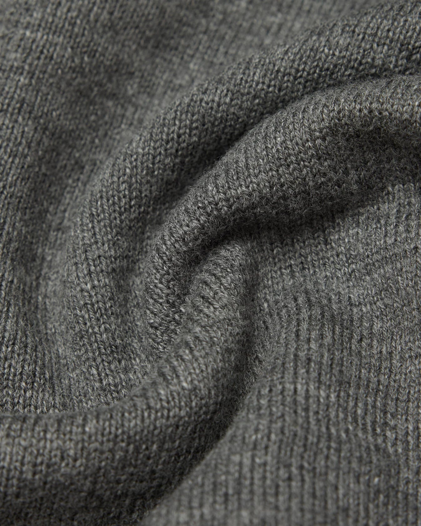 Cotton Slub Laurel Crewneck Heather Carbon - 3