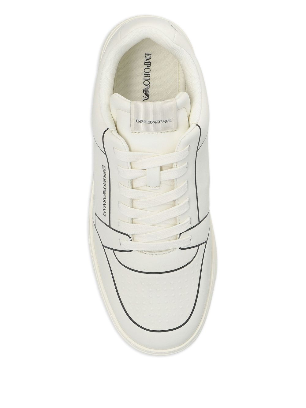 outline-print sneakers - 3