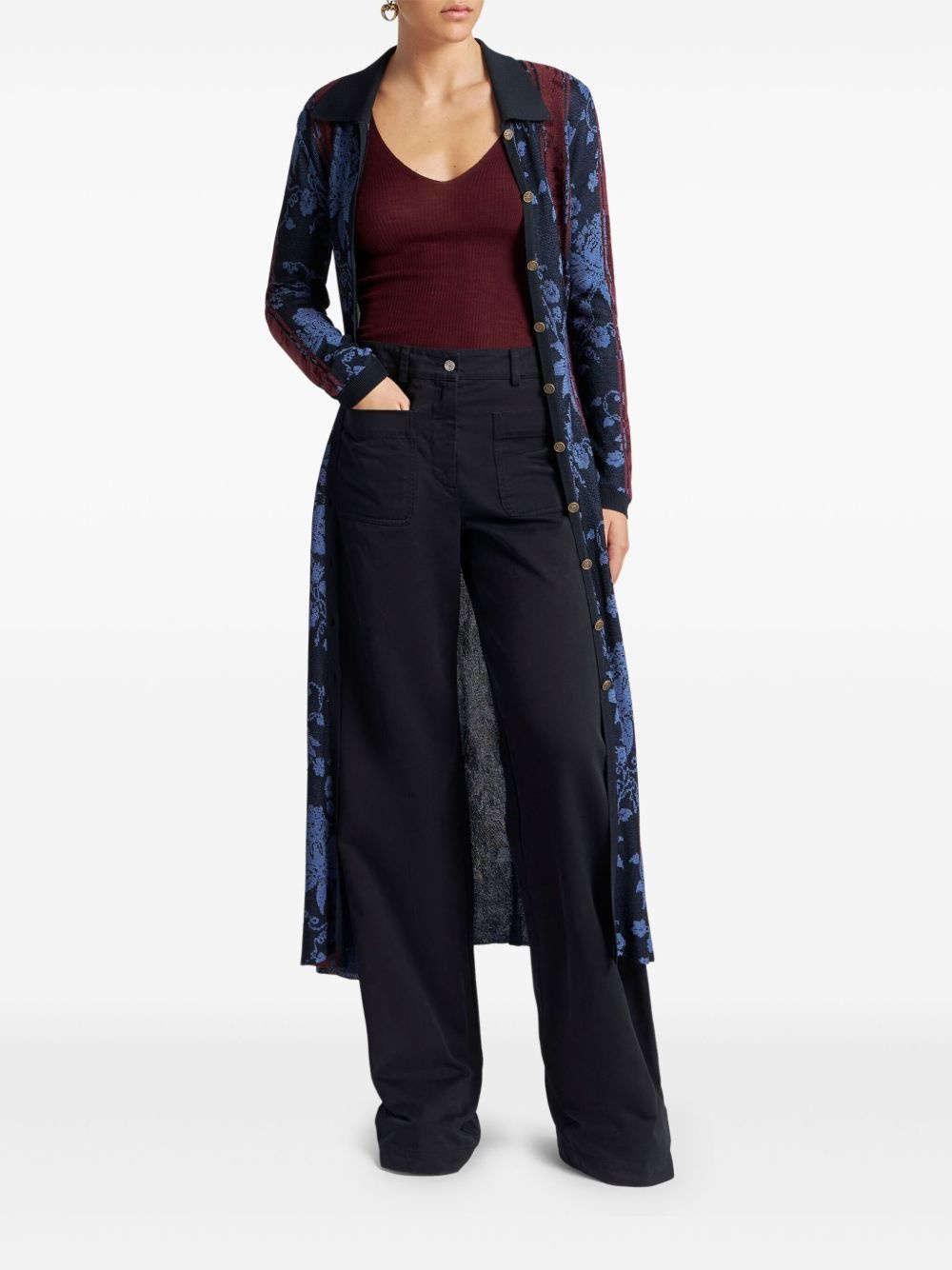 wide-leg trousers - 2