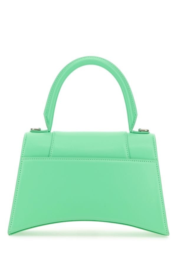 トートバッグ BALENCIAGA Mint Green Leather Small Hourglass Handbag Balenciaga Mint Green Leather Small Hourglass Handbag | Balardi