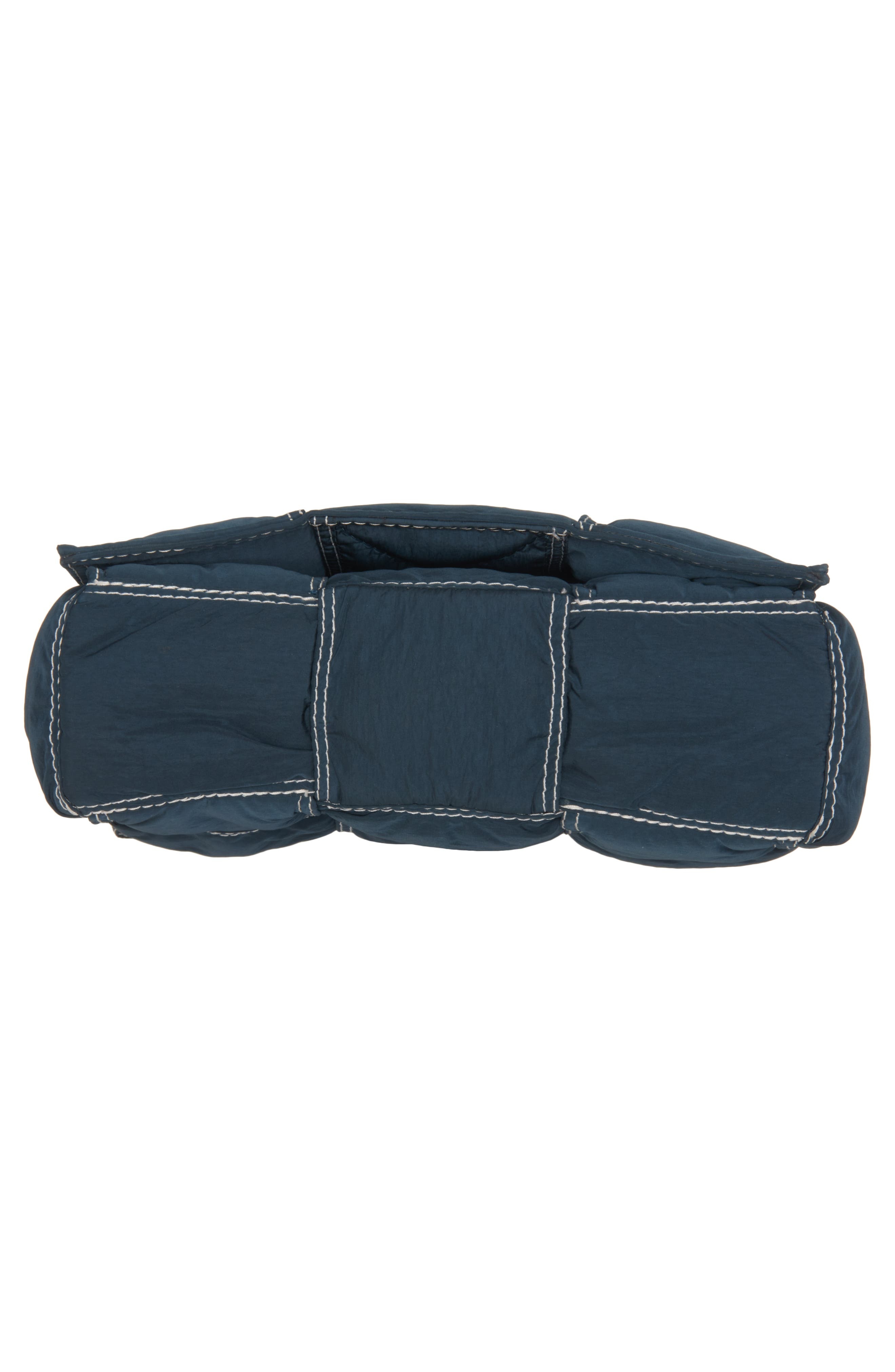 Bottega Veneta Small Padded Cassette Bag in 3493 Deep Blue/White at Nordstrom - 6