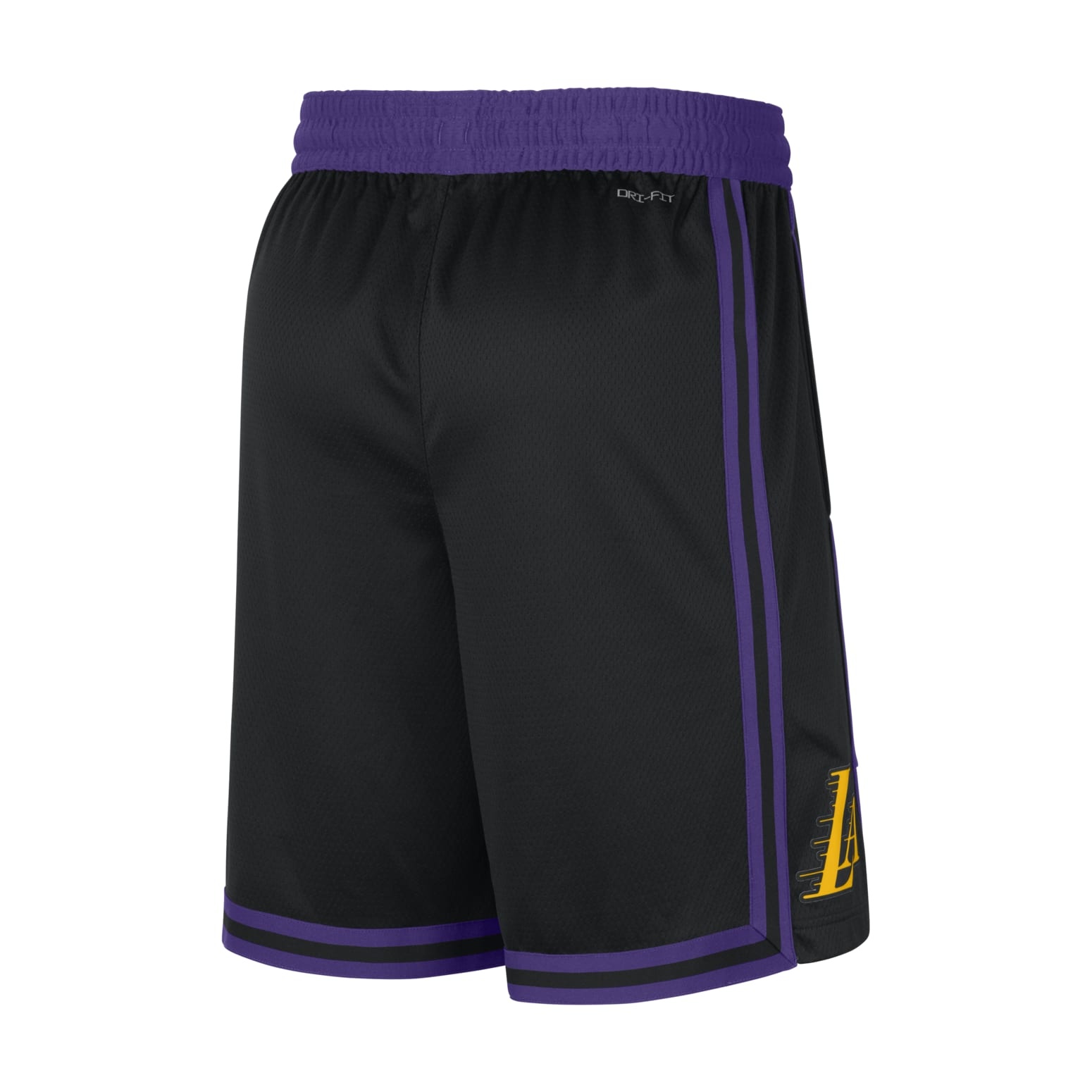 Nike Dri-FIT NBA Los Angeles Lakers Swingman City Edition Shorts 'Black Purple' DX8706-010 - 2