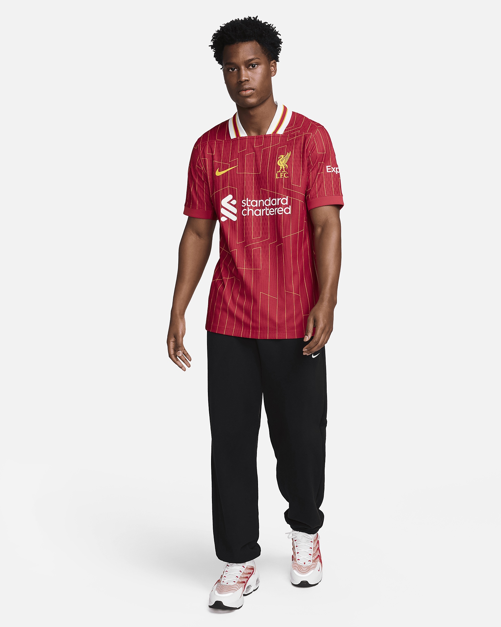 Liverpool FC 2024/25 Match Home Nike Men's Dri-FIT ADV Soccer Authentic Jersey - 11