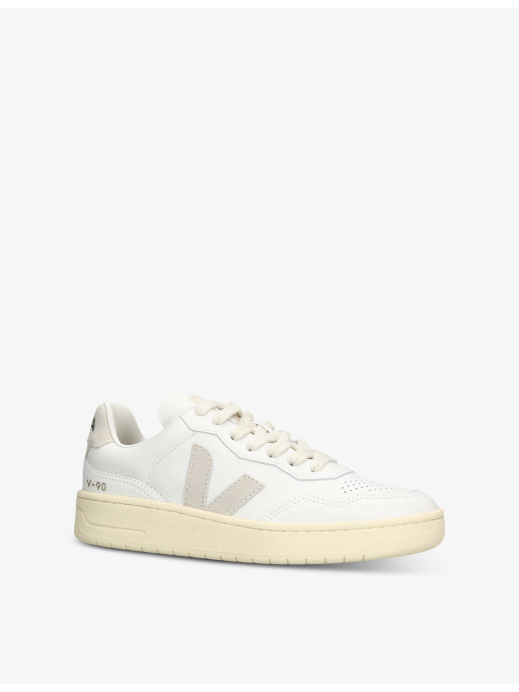 Women's V90 low-top leather trainers - 3