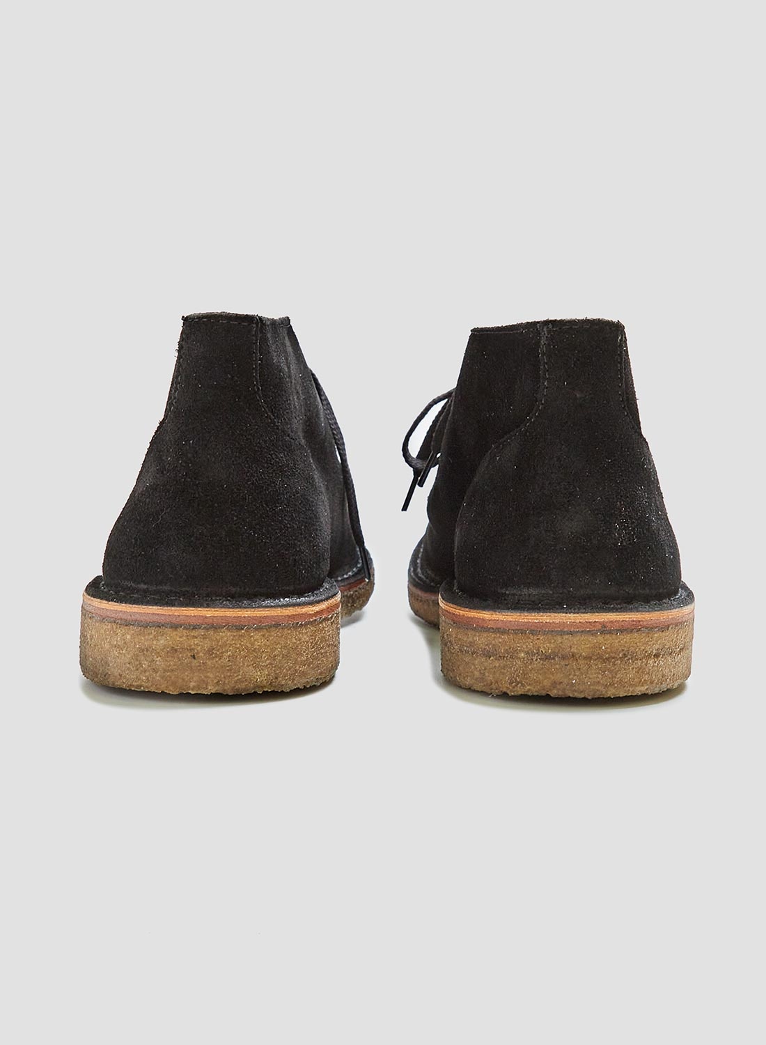 Astorflex Dukeflex Mocassino Suede Chukka Boot in Nero - 4