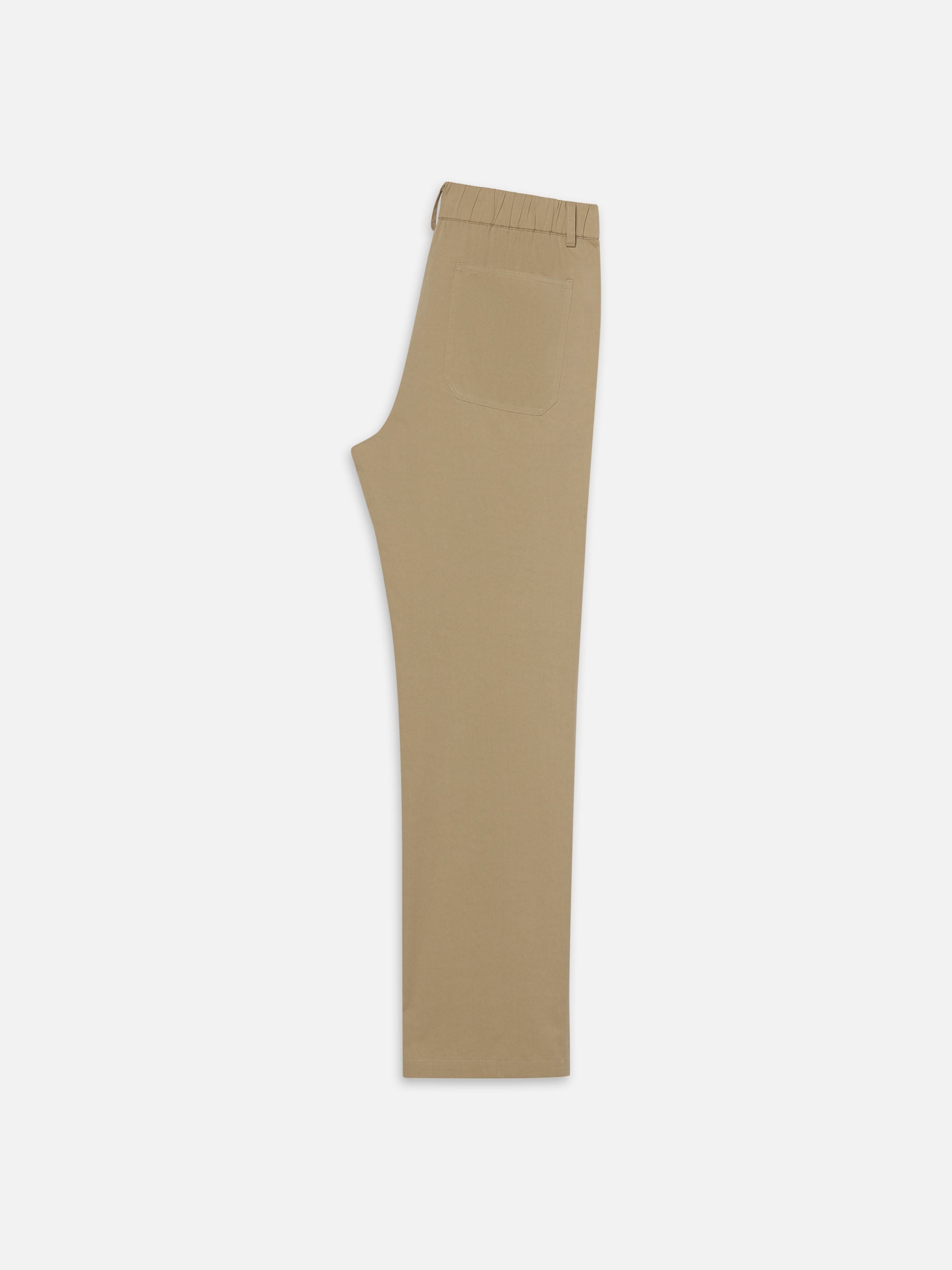 Easy Trousers in Oxford Beige - 3