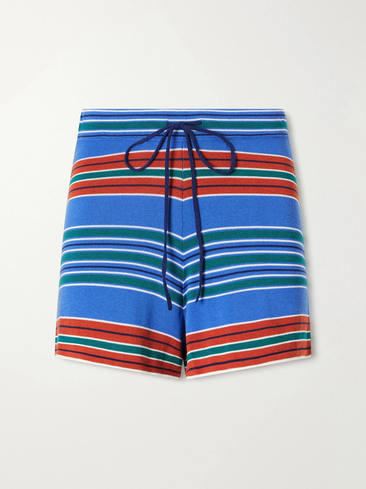 Carlo Striped Jersey Shorts - 1