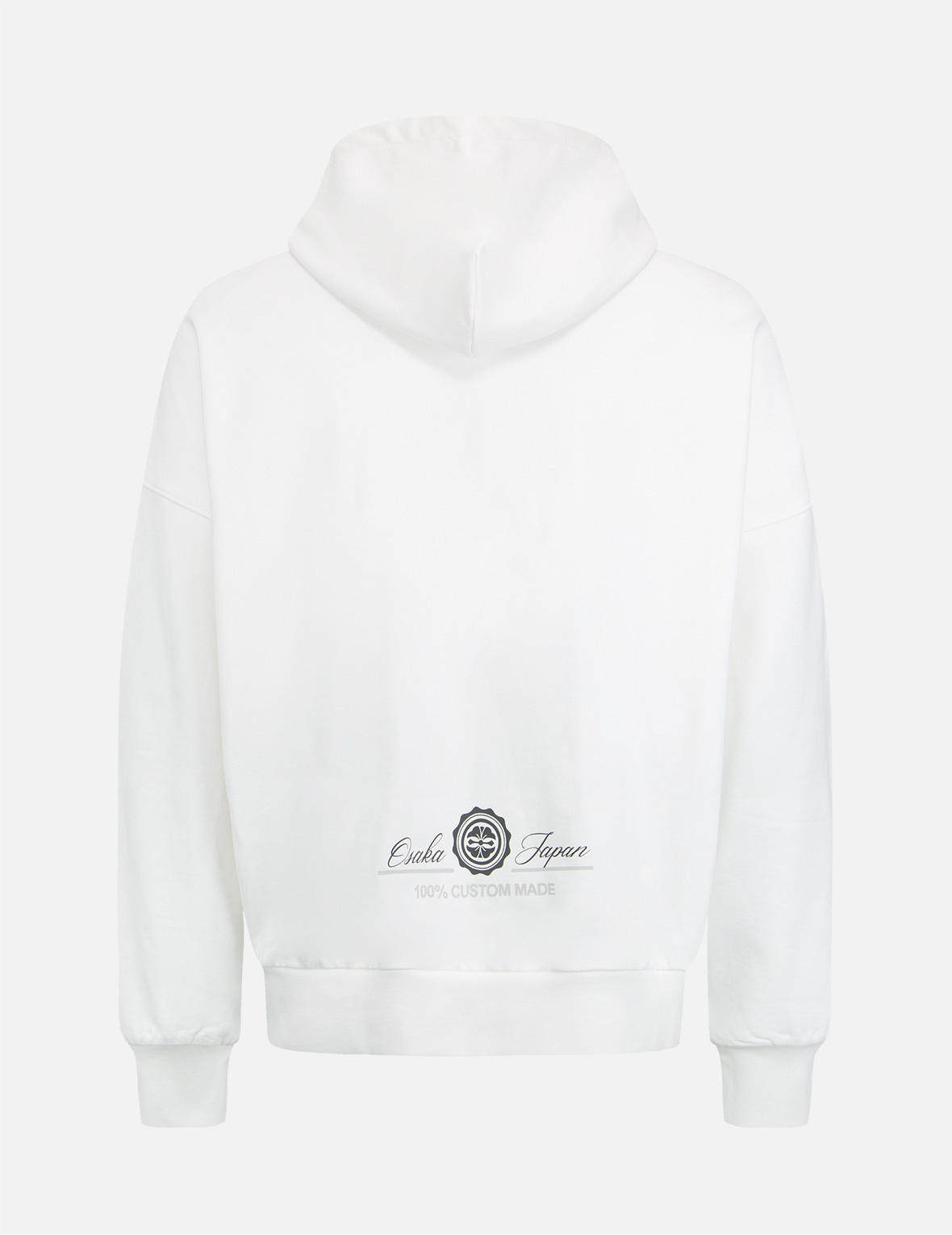 RETRO LOGO PRINT OVERSIZED HOODIE - 2