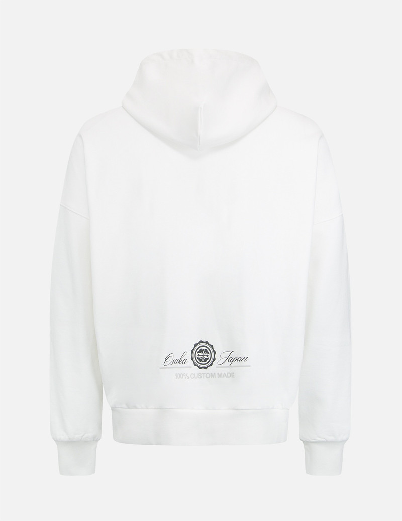 RETRO LOGO PRINT OVERSIZED HOODIE 2