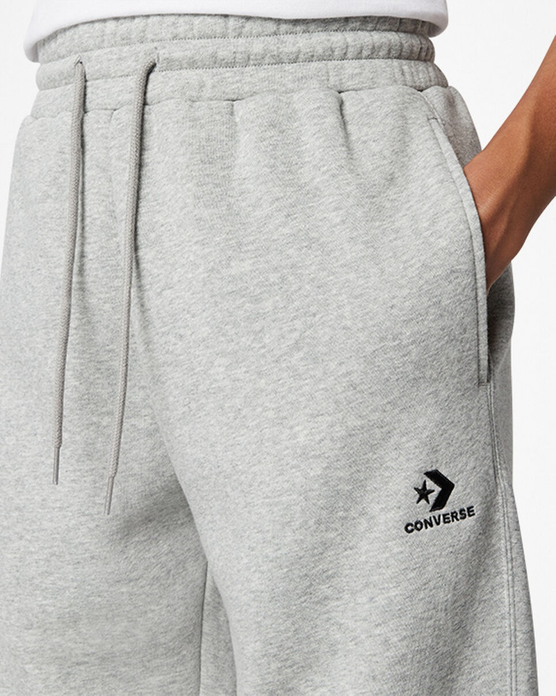 Converse Go-To Embroidered Star Chevron Standard-Fit Fleece Sweatpant 4