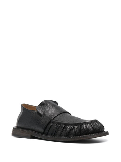 Marsèll Alluce grained leather loafers outlook