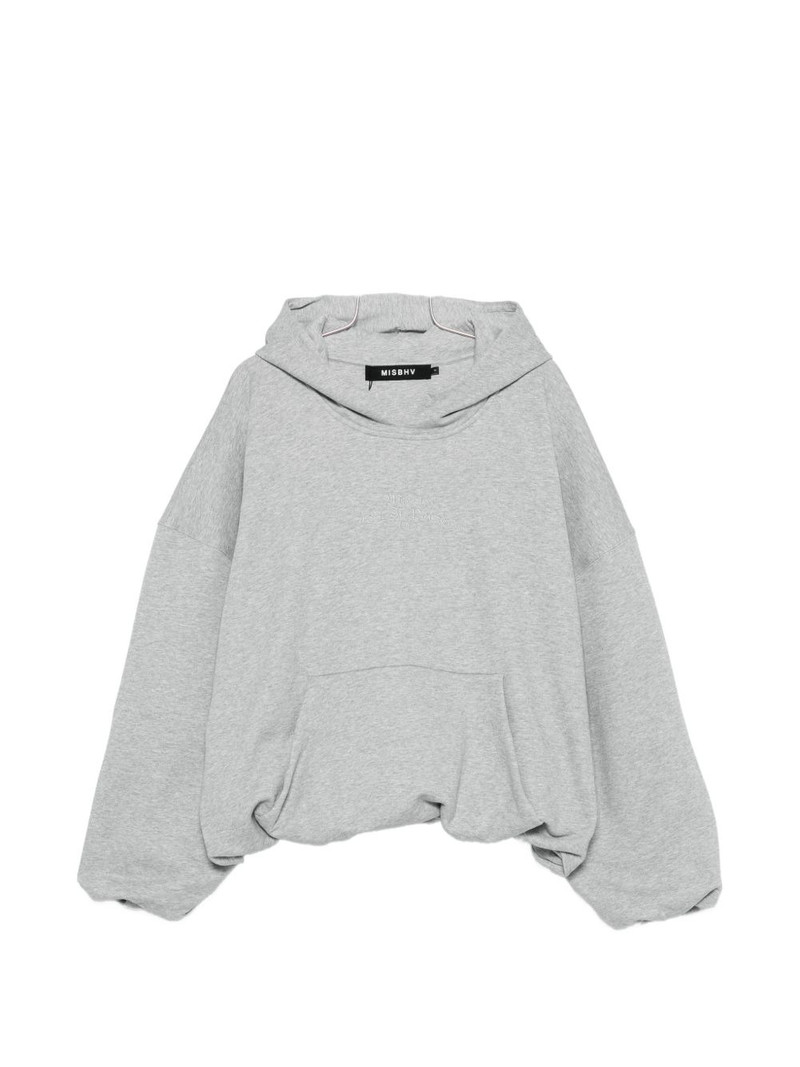 Inflated embroidered hoodie 1