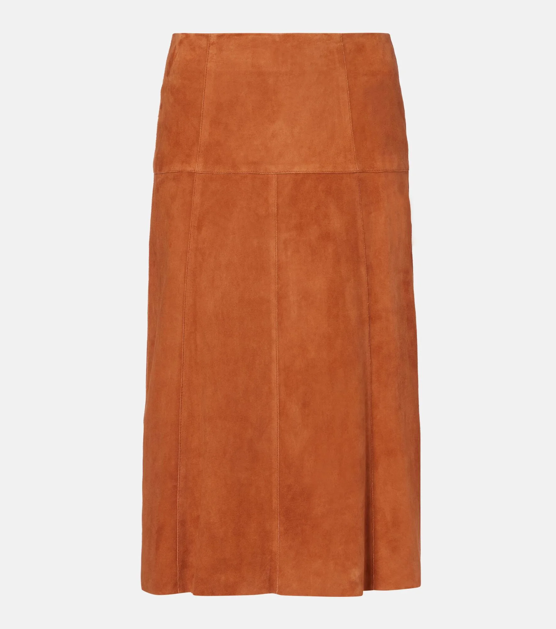 Devy suede midi skirt - 1