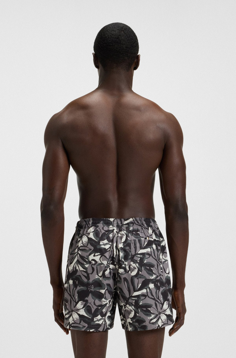 BOSS FULLY LINED SWIM SHORTS WITH SEASONAL PRINT outlook